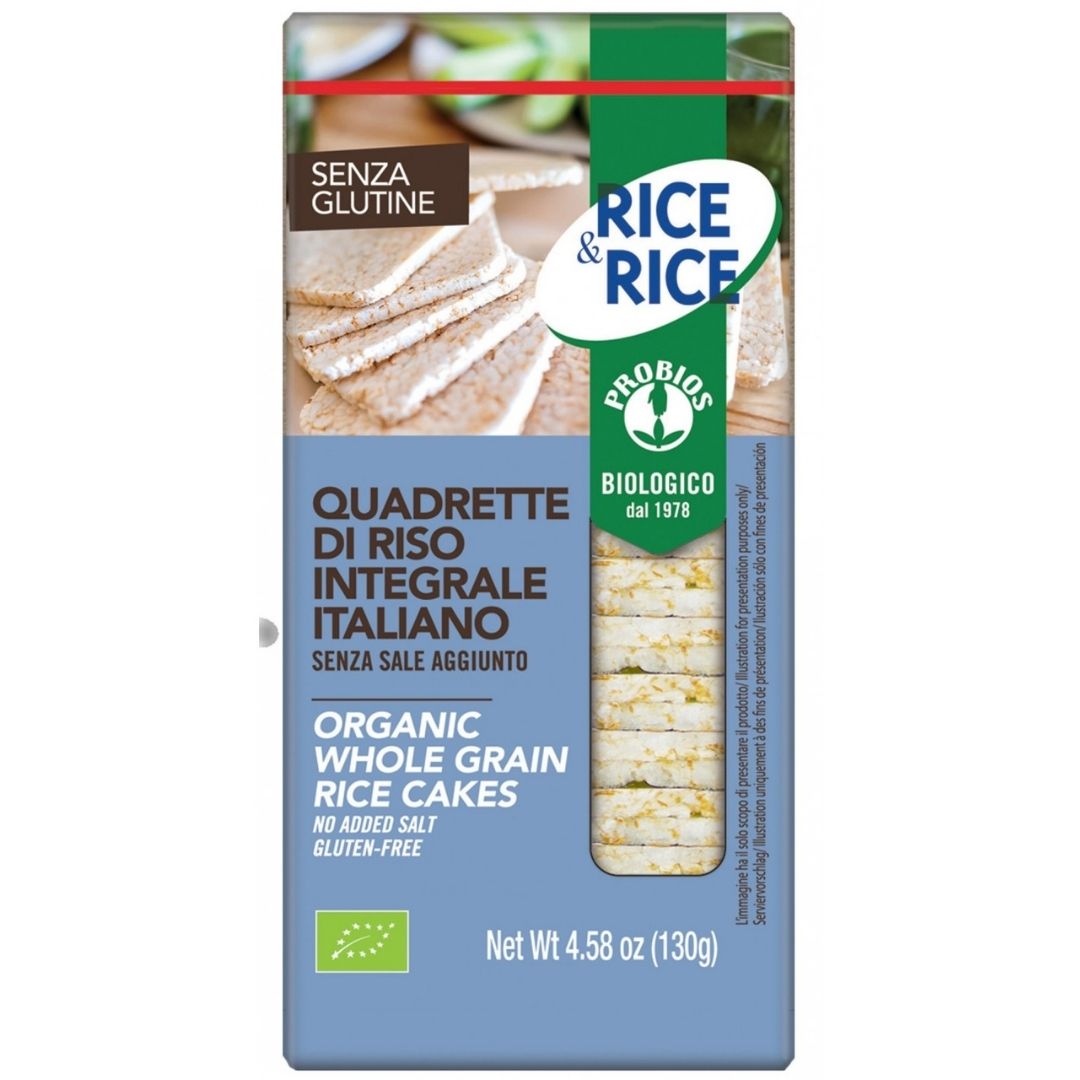 QUADRETTE DI RISO SENZA SALE